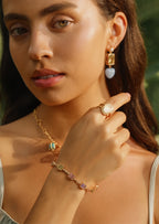 Molten Gemstone Ring