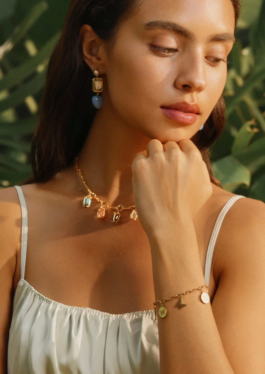 Butterfly Charm Bracelet