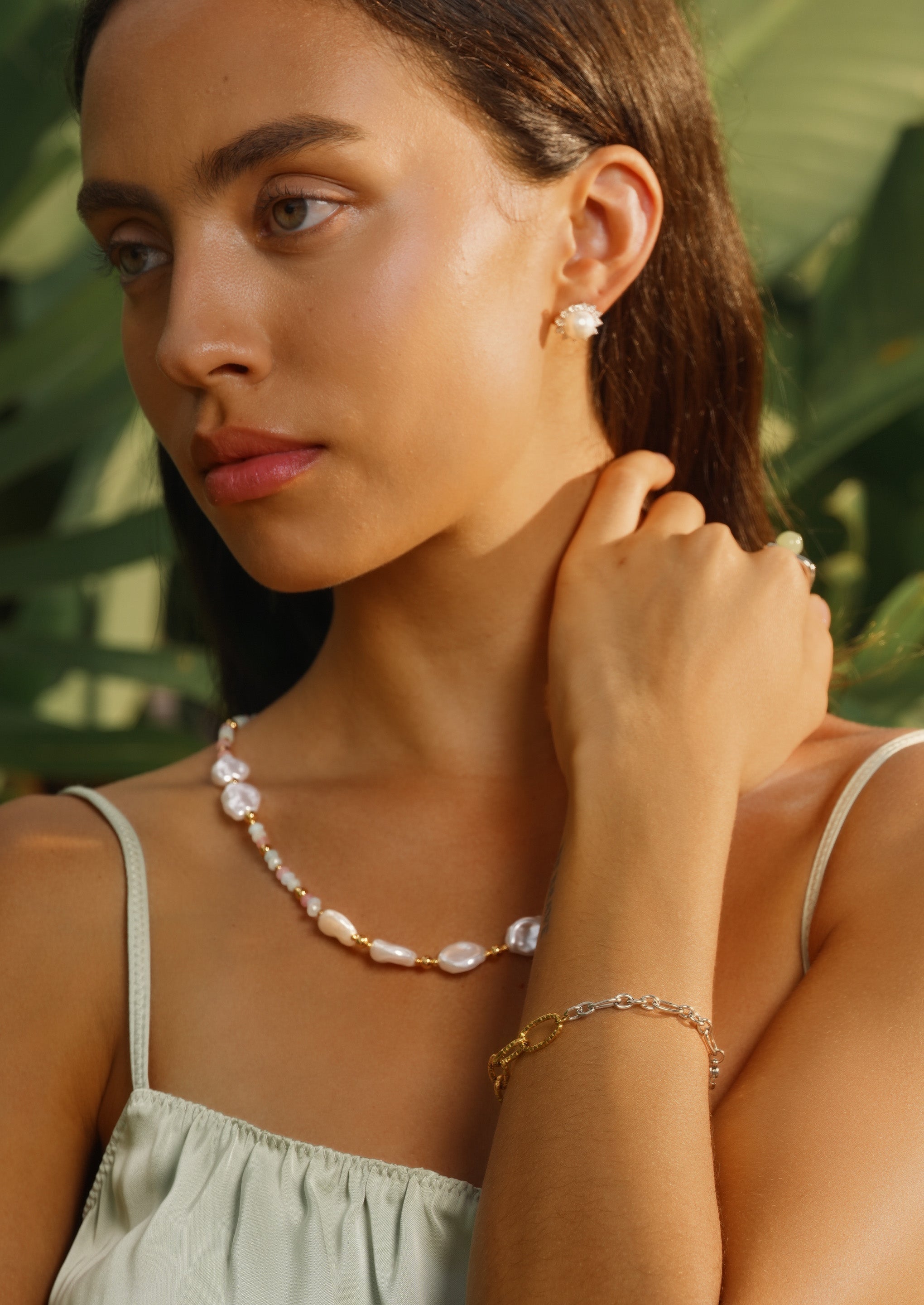 Duet Link Chain Bracelet