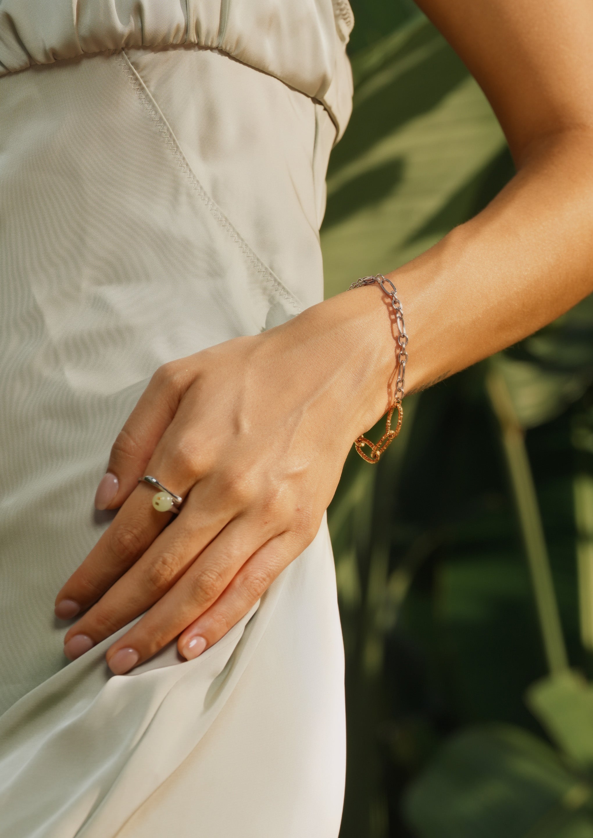 Duet Link Chain Bracelet