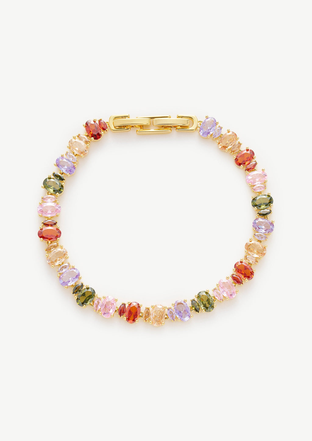 Rainbow Gemstone Bracelet