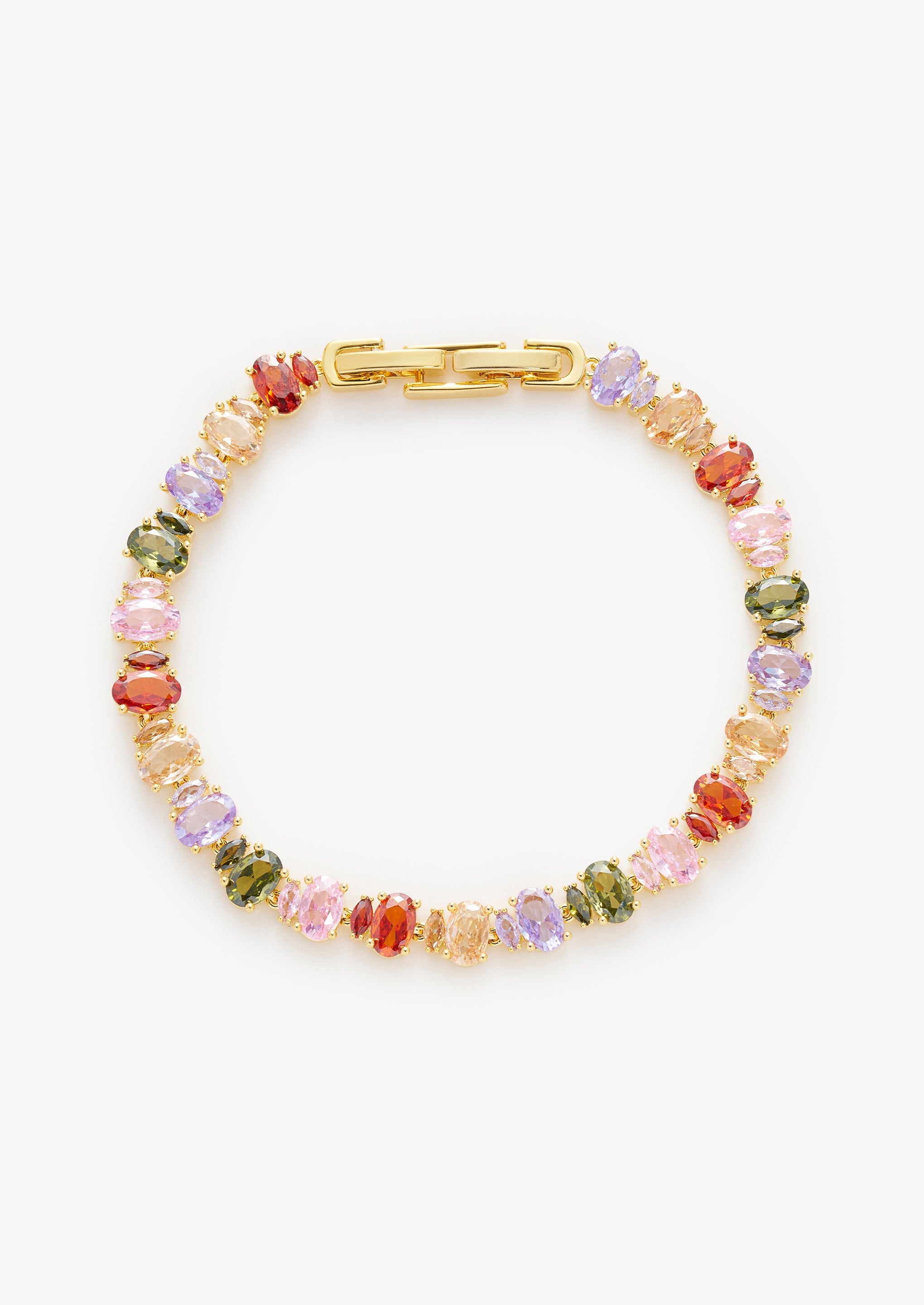 Rainbow Gemstone Bracelet