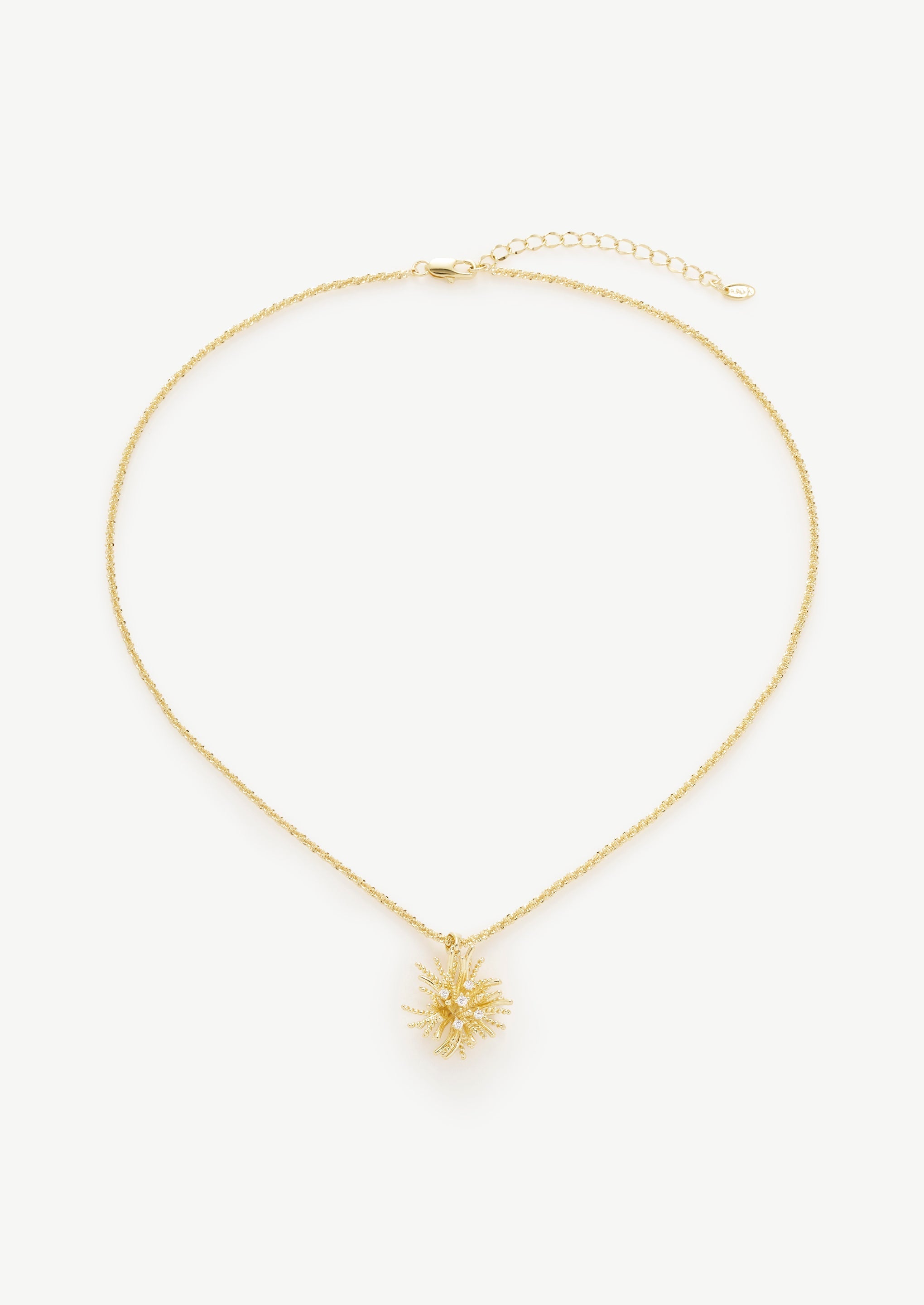 Stellar Starburst Pendant Necklace