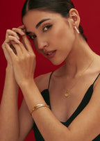 Pave Crossover Bangle