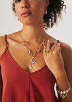 Celestial Paperclip Necklace