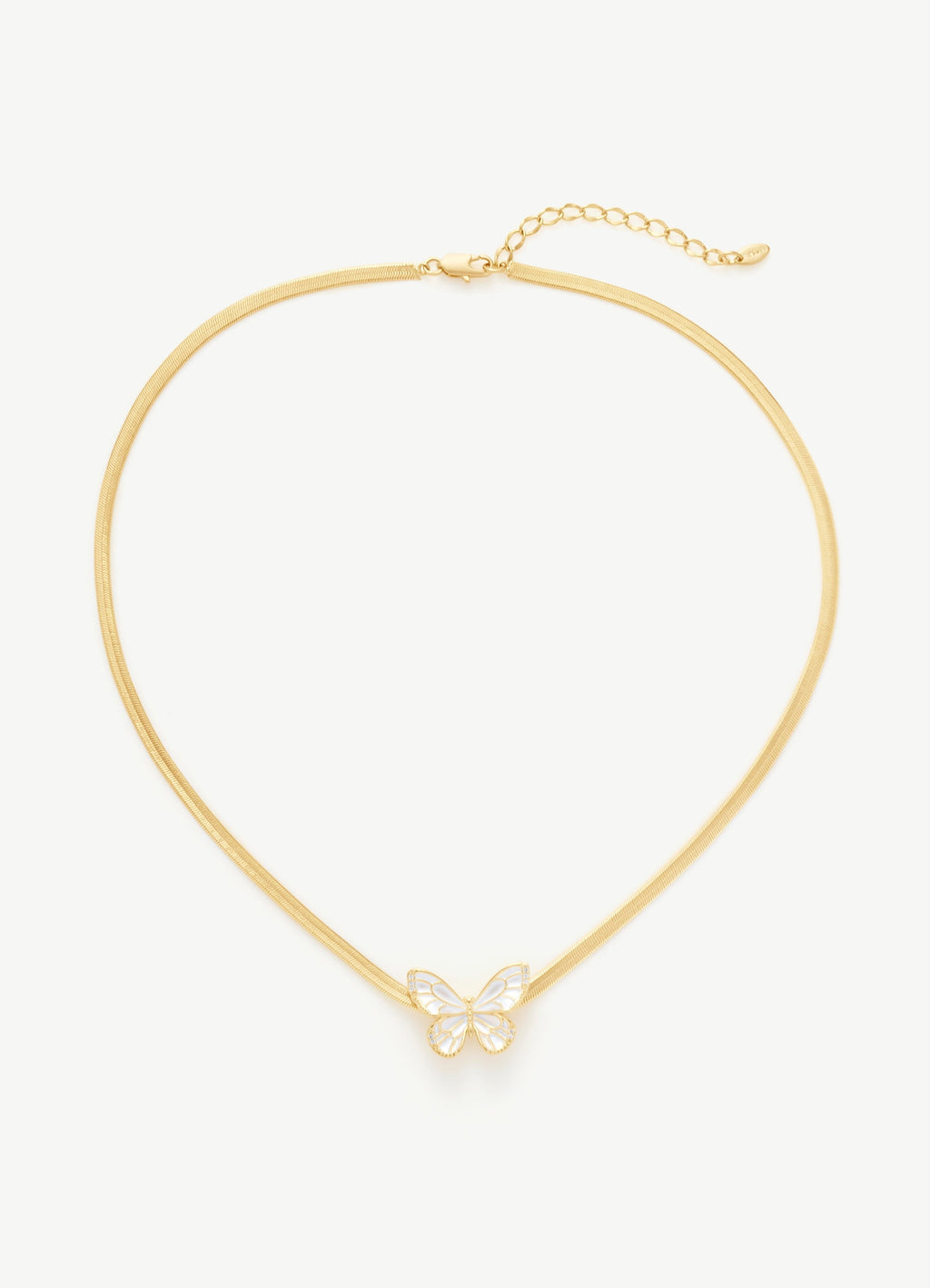 Butterfly Pendant Necklace