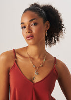 Celestial Paperclip Necklace