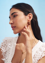 Sculptural Hoop Earrings