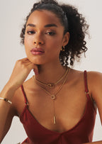 Layered Gold Chain Necklace