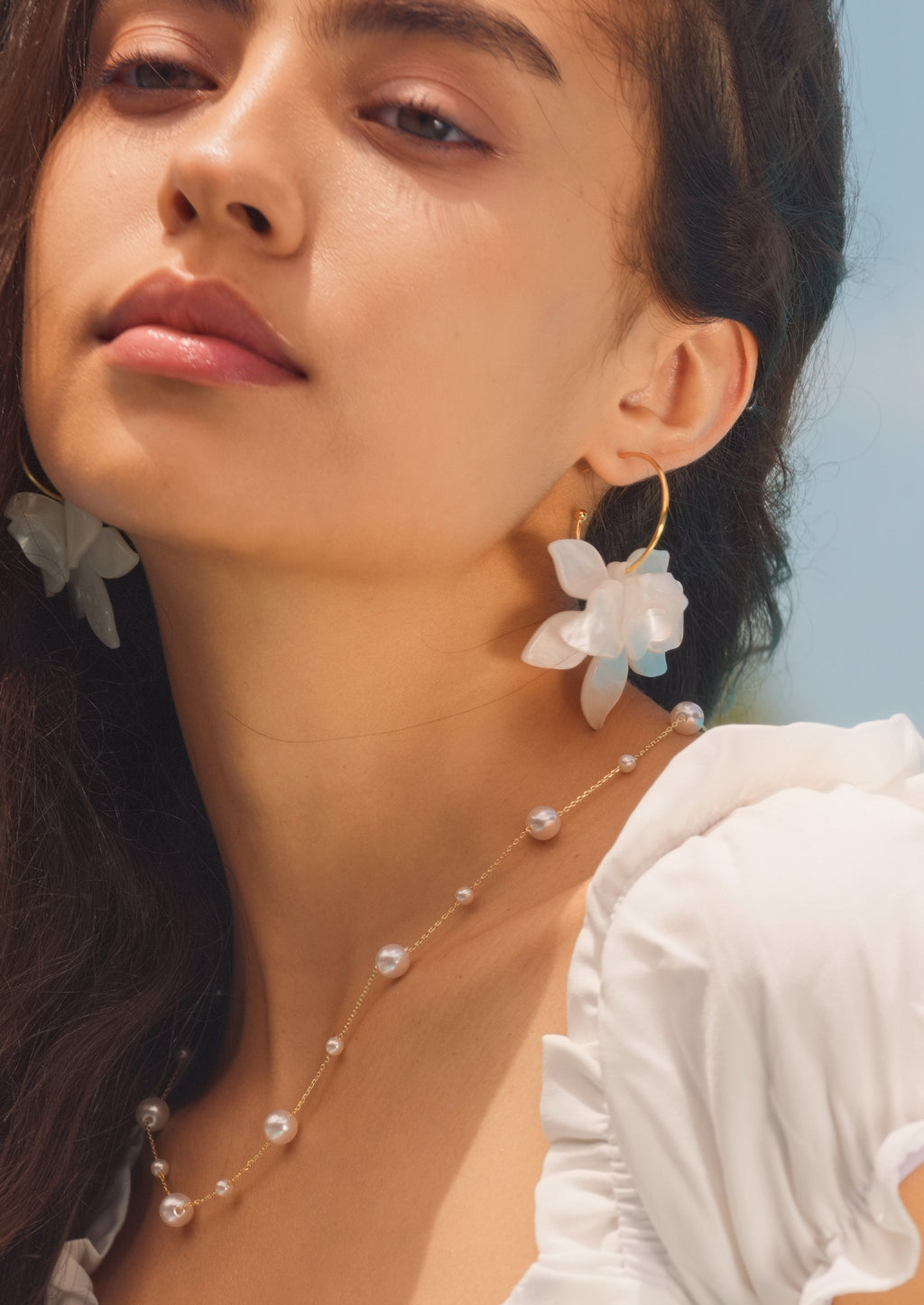 Blossom Hoop Earrings