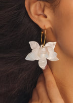 Blossom Hoop Earrings