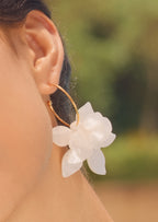 Blossom Hoop Earrings