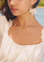 Pearl Station Necklace