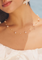 Pearl Station Necklace