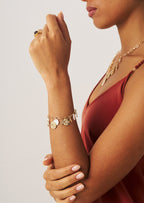 Celestial Charm Gold Bracelet