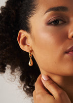 Teardrop Pendant Earrings