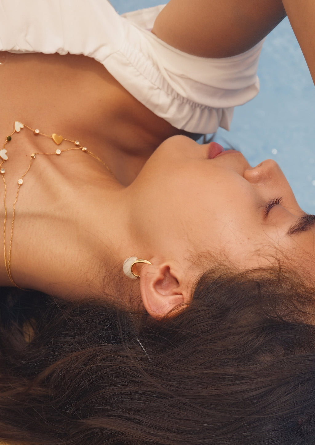 Waterdrop Hoop Earrings