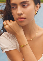 Light Catching Cuff Bracelet