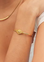 Light Catching Cuff Bracelet