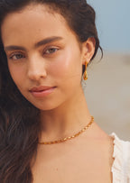 Textured Teardrop Earrings