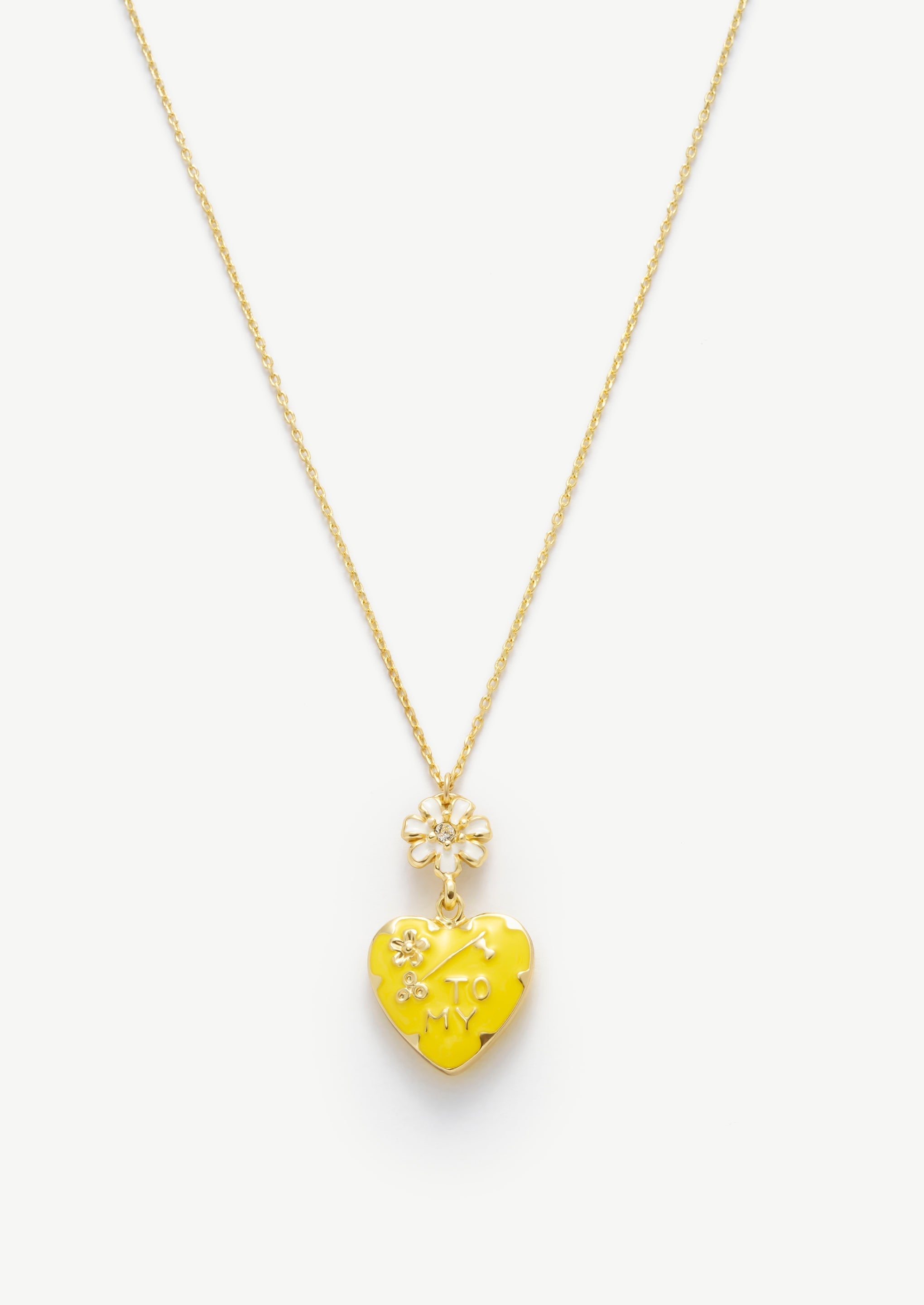 Charming Heart Pendant Necklace