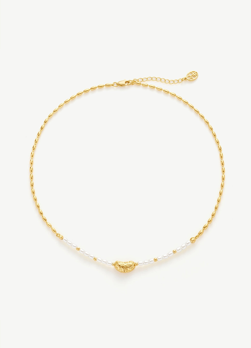 Elegant Pearl Gold Necklace