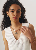 Evil Eye Charm Chain Necklace