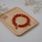 Red agate & lapis lazuli