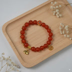 Red agate & lapis lazuli