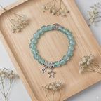 Aquamarine crystal & 925 silver