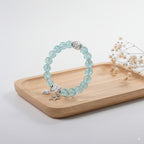 Aquamarine crystal & 925 silver