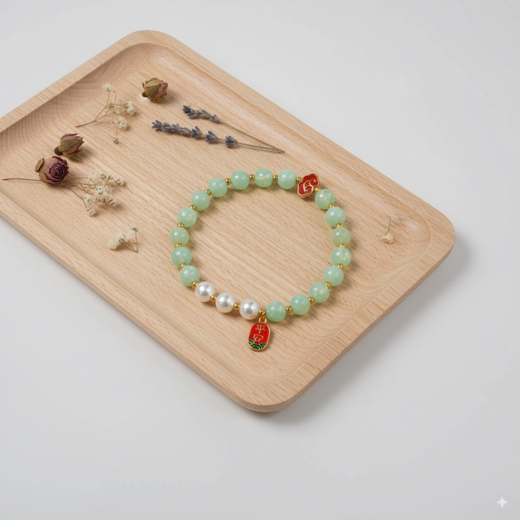 Dongling Jade & Burn blue peace signs