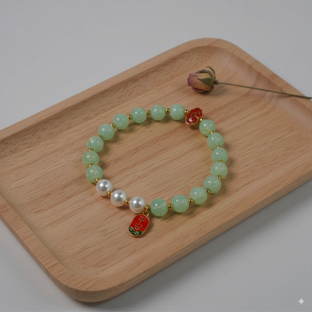 Dongling Jade & Burn blue peace signs