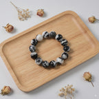 Black and White Zebra Stone 14#