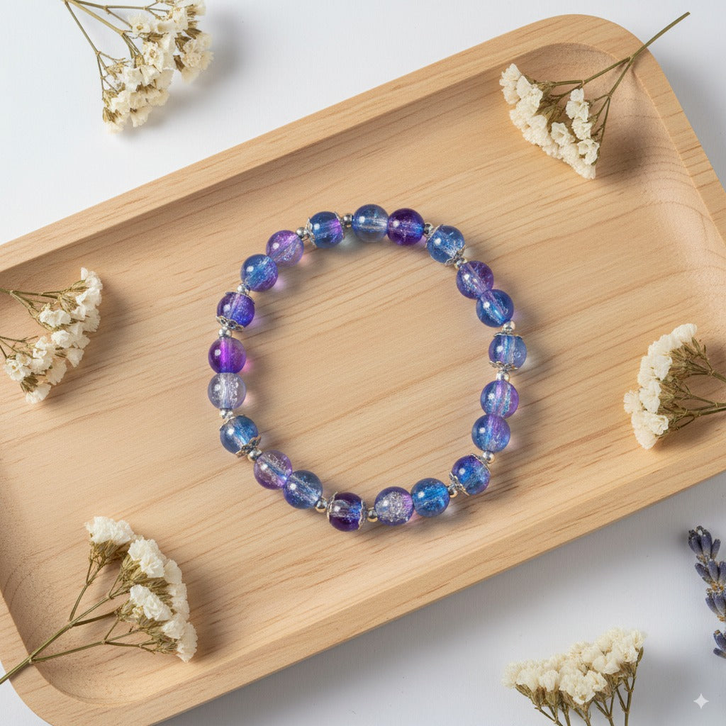 Colorful grass bracelet