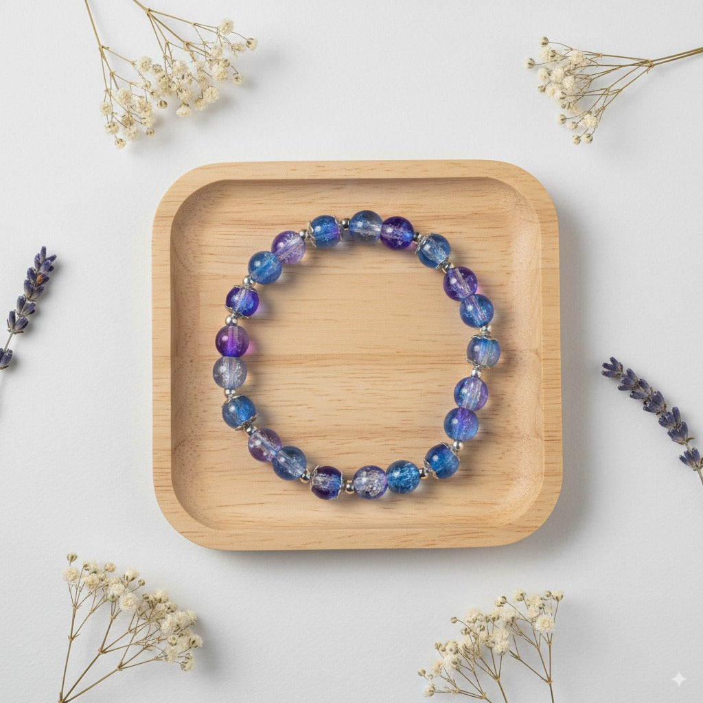 Colorful grass bracelet