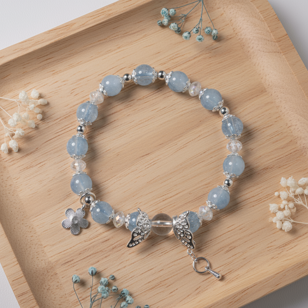 Aquamarine bracelet