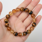 Yellow Crystal 7A+ Yellow Tiger AA10#  SMALL