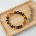 Yellow Crystal 7A+ Yellow Tiger AA10#  SMALL