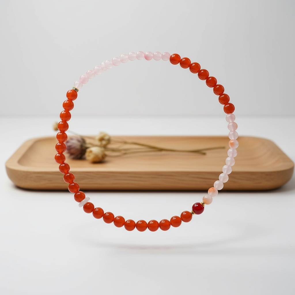 Natural agate & gold-plated alloy