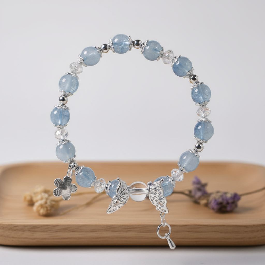 Aquamarine bracelet