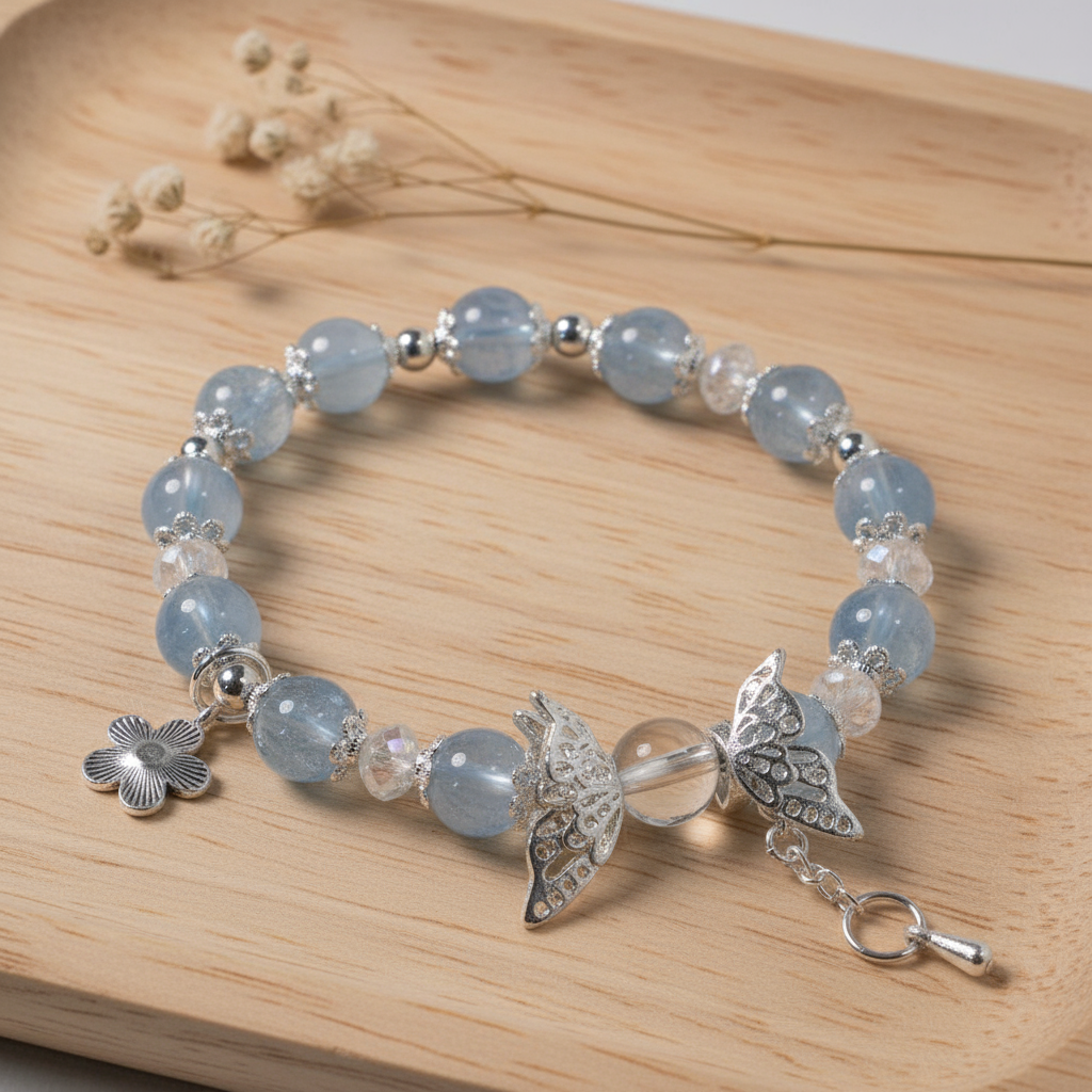 Aquamarine bracelet