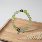 Peridot beads & 925 silver jewelry accessories