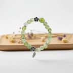 Peridot beads & 925 silver jewelry accessories