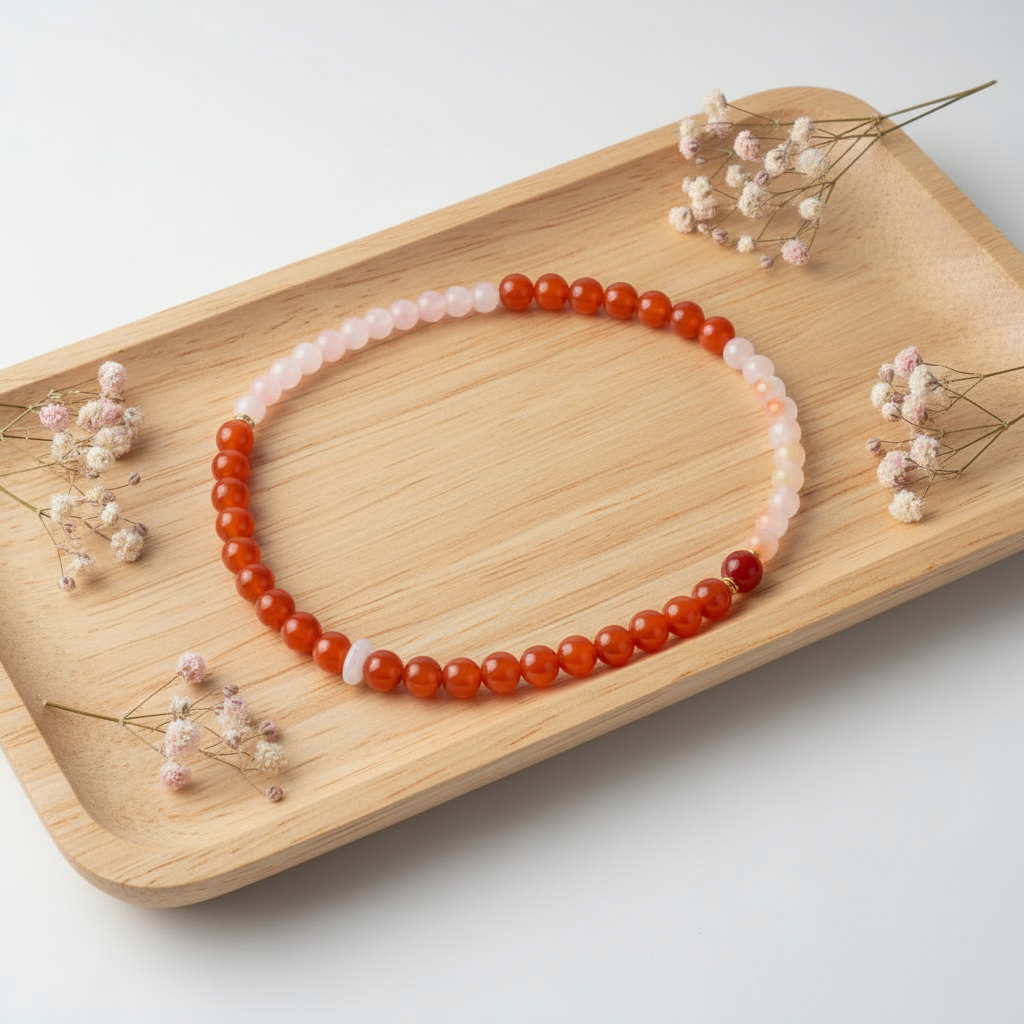 Natural agate & gold-plated alloy