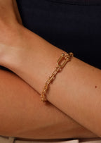 Statement Link Bracelet