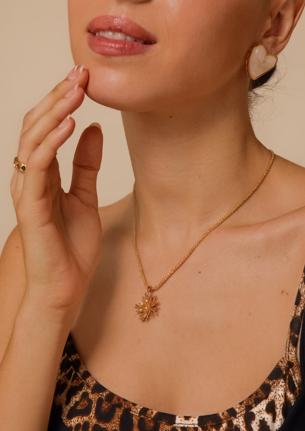 Stellar Starburst Pendant Necklace