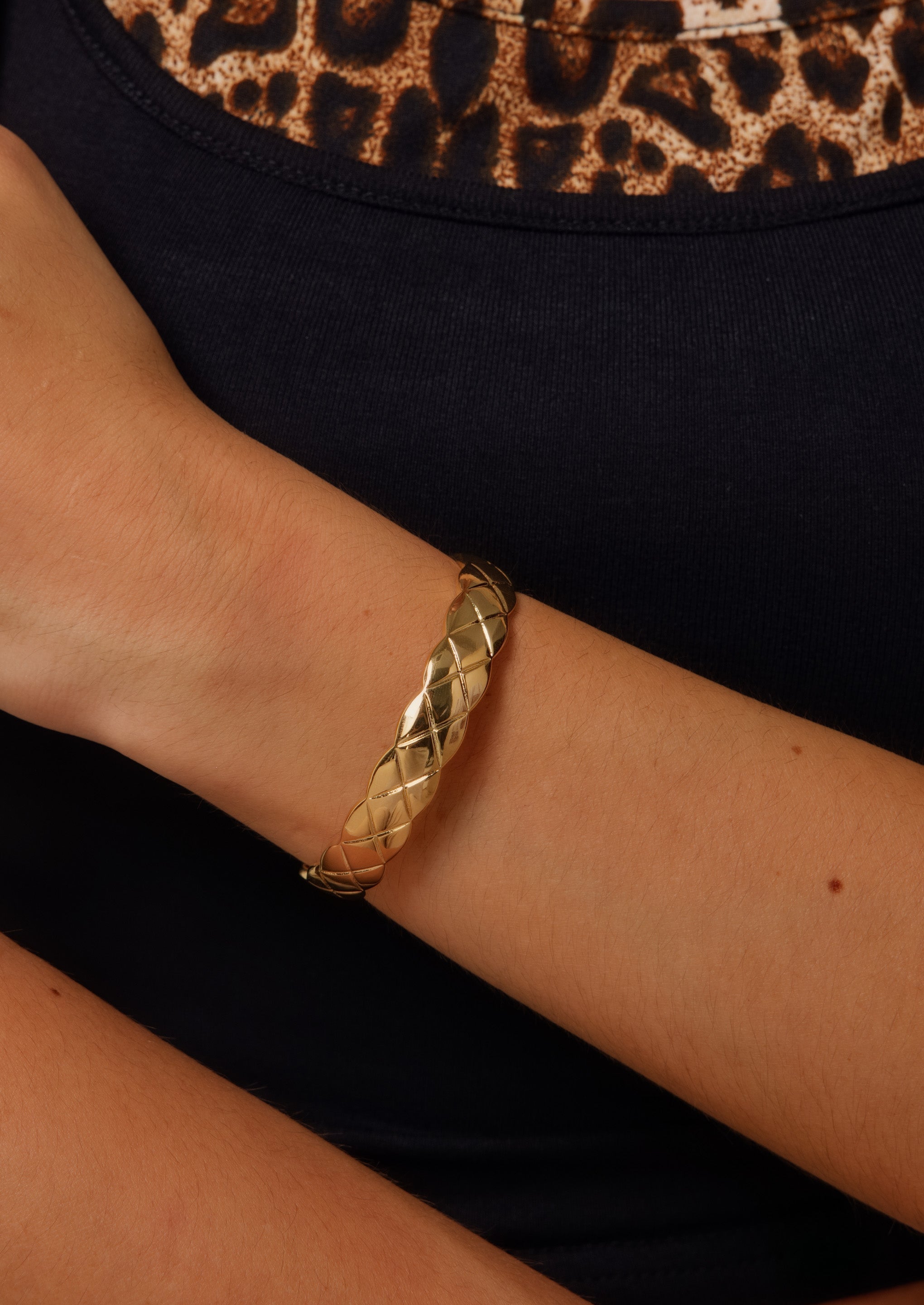 Textured Cuff Bracelet