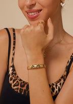 Textured Cuff Bracelet