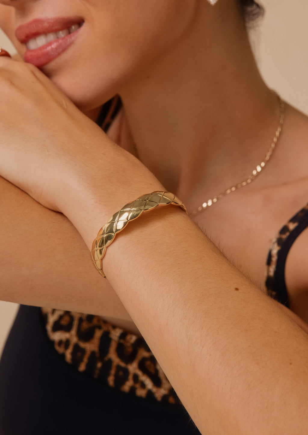 Textured Cuff Bracelet